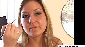 Avy Scott Pounds Hard in Car with Big Tits and Cumshot Finish