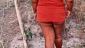 check out my big ass and tight pussy flashing in public outdoor