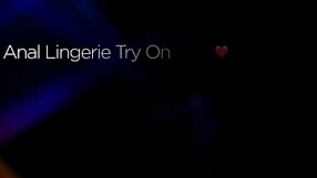 lingerie try-on hauls tricia oaks into bent-over anal pounding