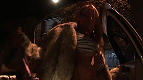 Myla Charles and Rita Faltoyano Suck Dick Before Car Fucks