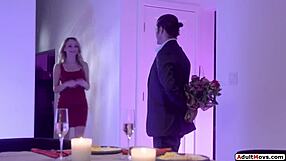 Big tits stepmom soaks everything squirting wildly but craves more young cock