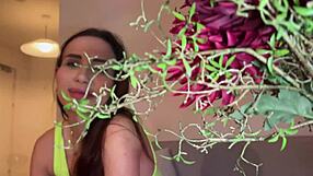 my seductive nicole love's hungry pussy lips wait for your tongue in the rain