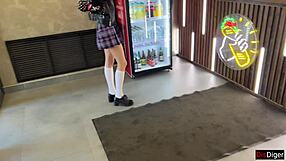 Babe bends over for rough anal assfucking many positions