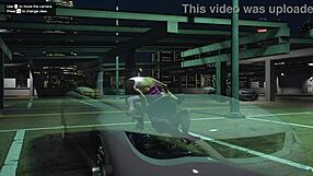 in gta 5 i grab a hot hooker for some car sex service action