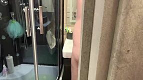 hey stepdaughter wants stepdad to fill her tight spot and splash her chest russian homemade chat