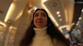 wanna see this teen pee wet in public mall jeans?