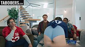 i thought football was contact sport til stepdaughter rode my bbc in college