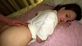 Stepfather creampies tight little 18yo pussy