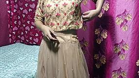 imagine your desi indian girlfriend's shaved pussy creampied hard by boyfriend before marriage