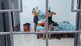 i can't stop groping my roommate's juicy ass and tits