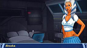 GROPE THESE MASSIVE BOOBS IN ORANGE TRAINER 4!