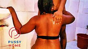 pornstar screams loud bent over doggystyle in sweet local pussy pounding