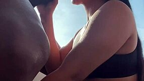 cute brazilian teen tries big black cock first time deepthroat cumshot