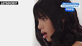 Athenea Rose tight step sis gets deep anal fucked moaning orgasm