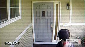 Wow tiny bambi black gets her pussy destroyed by bryan gozzling's monster cock rough!