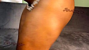 big booty ebony hairy pussy devoured fingered to squirting extreme