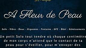 a fleur de peau french dirty talk solo makes me cum