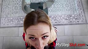 Step Daughter's Oops Turns Into Daddy's Intentional Fuck Fest