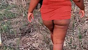 check out my big ass and tight pussy flashing in public outdoor