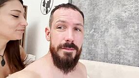 Beautiful masseuse rims ass licks balls deepthroat cum mouth