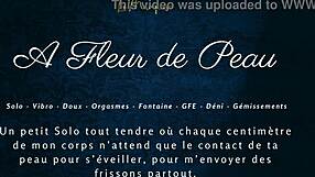 a fleur de peau french dirty talk solo makes me cum