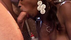 Cocoa Shanelle's Shaved PUSSY Takes Big BLACK COCK