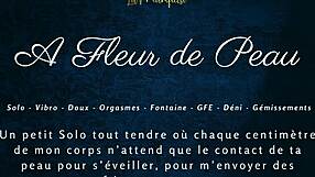 a fleur de peau french dirty talk solo makes me cum