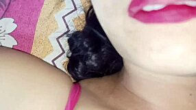 desi village girl's wet shaved pussy explodes in wild orgasm on ranch