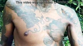 Horny beach milf begs stranger sunscreen rub ends in facial cumshot