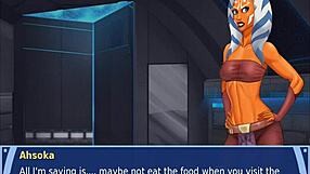 GROPE THESE MASSIVE BOOBS IN ORANGE TRAINER 4!