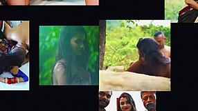 desi boyfriend shares huge tits girlfriend for first threesome with friend hindi moans!