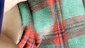 you won't believe how my shy neighbor sneaks under the blanket for some secret pussy licking action