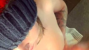 Skater chick submits to domination craving handful of hot cum