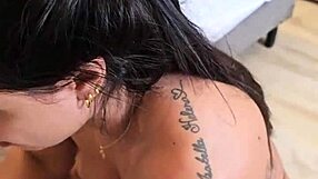 kalena mitrak's tanned big ass tempts naughty neighbor fan