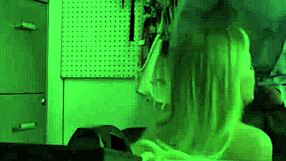 Hot Blonde Teen Shoplifter Blake Blossom Cums Hard on Guard's Cock