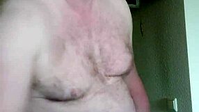 horny nylon boy masturbates small cock with morning coffee naked