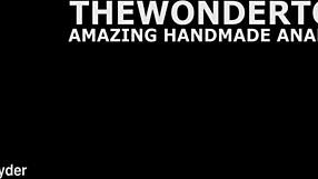 feel me getting impaled on this monster handmade dildo plus deep anal fisting?