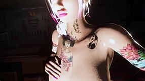 Ever wonder what cyberpunk VR sex looks like checking garage girl?