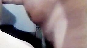 Milf stepmom's wet pussy eaten then legs up for rough creampie fuck