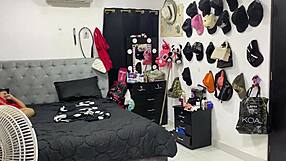 couple masturbates hard with new big dildo until juicy creampie explosion