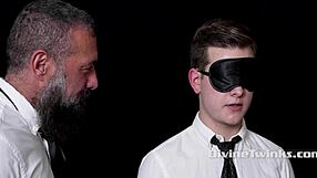 Twink Tempts with Monster Cock in Church