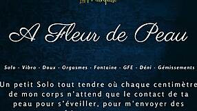 a fleur de peau french dirty talk solo makes me cum
