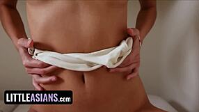 doesn't little asian jade kimiko look cute needing big cock over her dildo to cum hard?!