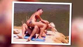 check out this big ass outdoor pounding in wild group fun
