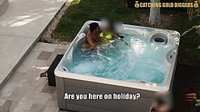 Super Sexy Venezuelan Model Fucked Hard Jacuzzi Shower