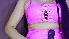 hey 18 year old cutie plays with her toy just for you