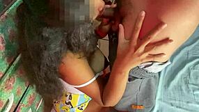 stepsis teases with ass and pussy till big cock brazilian teen bends over for doggystyle pounding