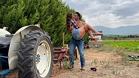 Summer's Bareback Deepthroat Facial in Country 69