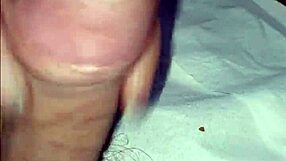 amateur homemade solo small cock cums fast in close-up masturbation