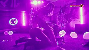 i can't stop watching neon party girls fuck scream orgasm wildly
